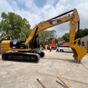 รถขุดตีนตะขาบไฮดรอลิก Caterpillar Cat320D2 มือสอง ขนาด 20 ตัน เครื่องจักรก่อสร้าง รุ่น 320 320D 330D พร้อมเครื่องยนต์ - Product Image 1