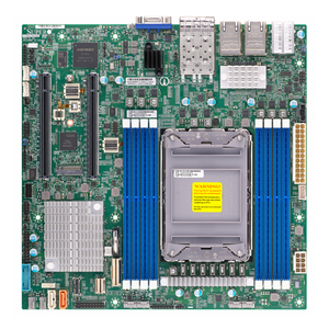 เมนบอร์ดเซิร์ฟเวอร์ MBD-X12SPZ-LN4F แบบ MicroATX พร้อมซ็อกเก็ตเดี่ยว LGA-4189 (SocketP+) รองรับ Intel C621A, DDR4 จัดส่งรวดเร็ว คุณภาพดี - Product Image 1