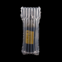 Film de protection PE+PA, coussin gonflable rempli d'air pour la protection de la livraison de bouteilles de vin rouge