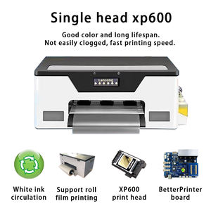 Impresora DTF Lansong Nueva, Mini, de Escritorio, de 13 Pulgadas, de Inyección de Tinta de Pigmento, Automática, A3, XP600, para Camisetas, Gorras, Zapatos, Jeans, Calcetines, con 1 Año de Garantía - Product Image 3