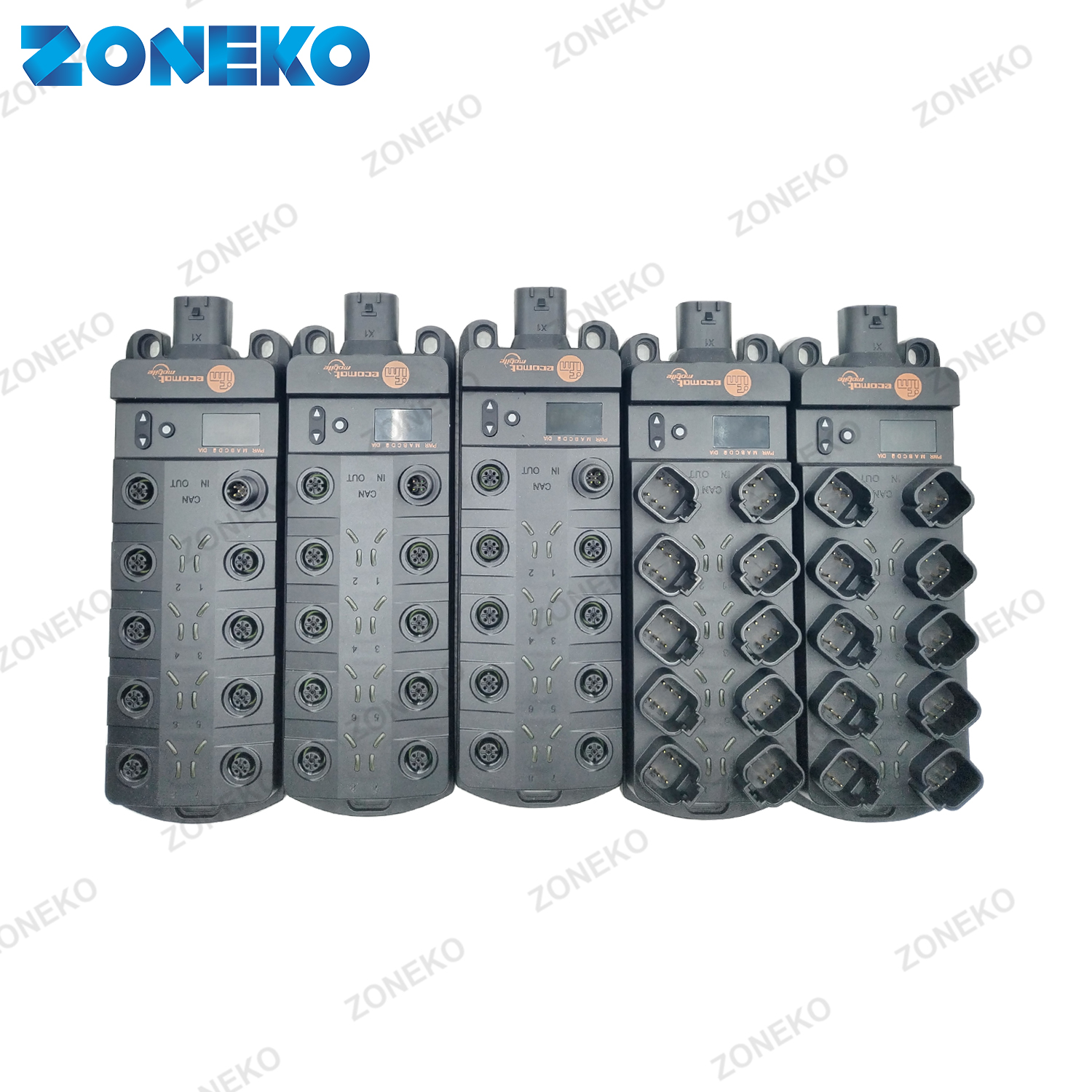 IFM I/O Module for Mobile Machines - 12 Inputs/Outputs, IP67, 4