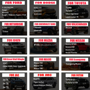 หลังคาเหล็ก/อลูมิเนียมแบบแข็งสำหรับรถกระบะ 4x4 สำหรับ <span class=keywords><strong>Ford</strong></span> <span class=keywords><strong>Ranger</strong></span> Wildtrak F150 Tacoma Hilux Chevy Silverado 1500 - Product Image 4
