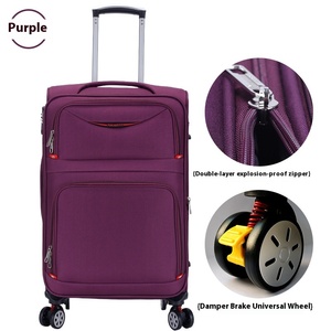 Large Capacity 20-28 Inch Fashionable Waterproof Oxford Cloth Spinner Travel Trolley <b>Luggage</b> with TSA Lock 4-<b>Wheel</b> 360 Spinner - Product Image 6