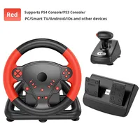 Volante para Juegos con Vibración, Conexión USB 4 en 1 para PC/Android/iOS P4