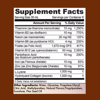 Cápsulas para Aumentar el Apetito y el Peso, Potenciador del Apetito, Multivitaminas, Ácido Fólico, Suplemento Natural para Adultos con Bajo Peso, 240 ml