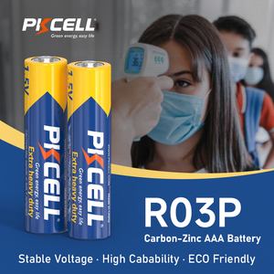PKCELL Aa Aaa pil R03p Um3 Sum-4 Um-4 1.5v çinko Mno2 karbon kuru pil çin pili fabrika - Product Image 5