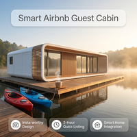 Nouvelle Offre 2026 : Maisonnette Modulaire Préfabriquée de Luxe pour Airbnb, Capsule Mobile pour Hôtels et Complexes, Cabine Apple
