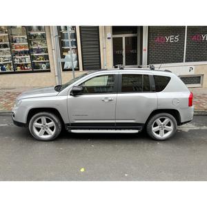 Barras Transversales de Techo para Jeep Compass 2011-2017, Portaequipajes de Aluminio para Rieles Integrados, Ajuste Personalizado, Venta al Por Mayor - Product Image 3