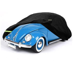 Housse de voiture imperméable pour Volkswagen Beetle 1960-1980, housses de voiture toutes saisons avec porte à fermeture éclair pour la protection contre la neige, la pluie, la poussière et la grêle - Product Image 6
