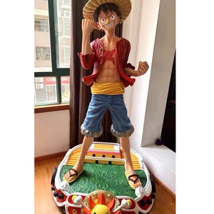 High Quality Anime Figure Resin <strong>Statue</strong> One Piece Character <strong>Life</strong> <strong>Size</strong> 1:1 Luffy Action Figure for Decor Anime Sculpture - Product Image 5
