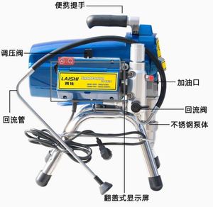 Household High Pressure Electric Wall Putty <b>Paint</b> Airless Sprayer Portable High Efficiency Pump Spray Putty Gun Sprayer - Product Image 6