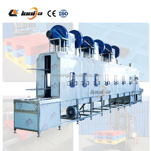 เครื่องล้างพาเลทพลาสติกแบบแนวตั้ง เครื่องล้างถาดพาเลท เครื่องทำความสะอาดกล่องพาเลท เครื่องอบแห้ง - Product Image 6