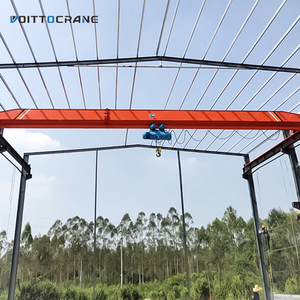 Nhà kho thiết bị nâng <span class=keywords><strong>monorail</strong></span> điện trên không cần cẩu dầm cầu Trục Đơn - Product Image 3