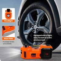 Kit de cric électrique pour voiture, cric hydraulique de 5 tonnes avec clé à chocs électrique, conçu pour SUV, MPV, berline