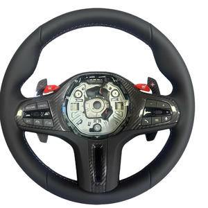 พวงมาลัยสปอร์ตหนังสำหรับ <span class=keywords><strong>BMW</strong></span> G20 G01G80 G82 G30 F80 F82 F87 F12 F86 F33 M2 M3 M4 M6 F85 X5พวงมาลัยรถยนต์ X6 - Product Image 6