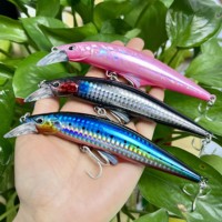 Leurre de pêche coulant robuste et grand format 120mm, Jig rigide à longue portée, Crankbait pour Carpe et Bar rayé, Matériel de pêche