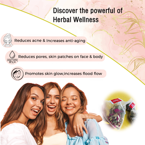 Tè alle Erbe Personalizzato per Schiarire, Dimagrire e Illuminare la Pelle, Tè di Bellezza al Collagene con Etichetta Privata - Product Image 5