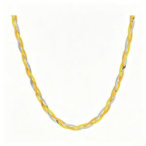 Collana a doppio strato placcata oro con motivo a spina di pesce, girocollo a catena a serpente impilabile da donna - Product Image 5
