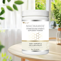 Poudre de Vitamine B3E Complexe Fonctionnel à Base d'Ingrédients Naturels pour la Peau, la Nutrition, la Beauté et l'Éclat