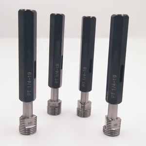 <span class=keywords><strong>Npt</strong></span> 1/4-18 3/4 nple निप्पल गेज थ्रेड nple प्लग गेज गेज - Product Image 1