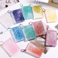 Ensemble de briques de cartes en acrylique Quicksand Gu Card Mahjong Gu Pan, briques de cartes transparentes en forme de cube de glace, pendentif