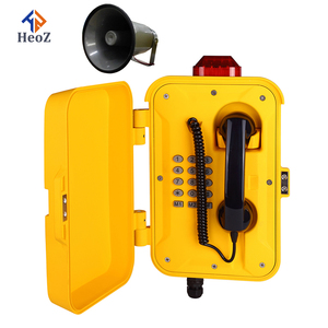 IP67 Minière Sûr Téléphone Analogique VoIP Des Zones Dangereuses Téléphone Intempéries <span class=keywords><strong>de</strong></span> Radiodiffusion D'urgence Téléphone - Product Image 1