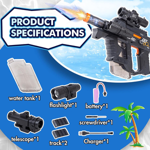 Pistola de Agua Automática con Luz LED, Pistola de Agua Eléctrica Mejorada con Capacidad de 330 ml para Niños y Adultos, Juguete de Pistola de Agua - Product Image 6
