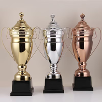 Nouveau Trophée Sportif Populaire Personnalisé en Métal Argenté pour Compétitions Sportives, Médaille en Bronze avec Logo Personnalisé