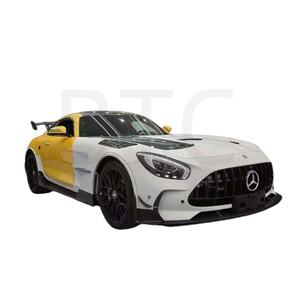 BTC nouveauté pare-chocs de voiture en Fiber de carbone mercedes-benz <span class=keywords><strong>AMG</strong></span> GT/<span class=keywords><strong>GTS</strong></span>/GTR <span class=keywords><strong>noir</strong></span> série Style sec PP matériel pour voiture Bodykit - Product Image 1