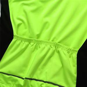 Maillot de cyclisme Zede à manches longues, léger, style simple, multi-poches, respirant, imprimé, séchage rapide, meilleur prix pour cycliste - Product Image 5