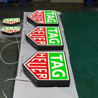 Enseigne LED électronique à éclairage frontal pour cafés, centres commerciaux haut de gamme, et magasins de montres – Lettres lumineuses décoratives