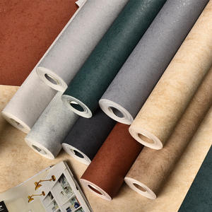 HotBlue sólido Mediterráneo impermeable papel pintado estilo INS TV fondo verde oscuro dormitorio papel pintado - Product Image 3