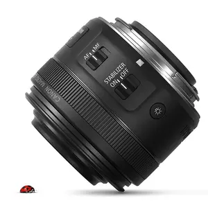 DF 도매 원래 99% 새로운 카메라 렌즈 EF-S 35mm f2.8 IS STM 하프 프레임 매크로 LED SLR 렌즈