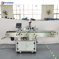 FK816D Applicateur d'étiquettes entièrement automatique, machine d'étiquetage pour timbres fiscaux, bouteilles d'eau, bouteilles de whisky, étiquettes de timbres fiscaux, étiquettes supérieures