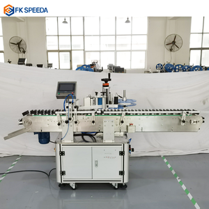FK816D पूर्ण स्वचालित लेबल applicator टैक्स स्टाम्प पानी की बोतल व्हिस्की की बोतल टैक्स स्टाम्प शीर्ष स्टीकर लेबलिंग मशीन