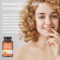 LIFEWORTH Liposomal Vitamines C Acide ascorbique Système immunitaire sain Liposomes Poudre de vitamine C