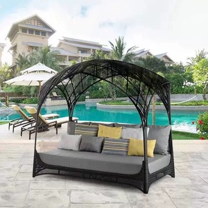 Chaise longue de jardin de haute qualité, mobilier d'extérieur pour hôtel, lit de soleil pour piscine, chaise longue - Product Image 3
