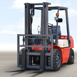 Chinesischer Hersteller Diesel-Gabelstapler 3,5-4 Tonnen Kombination aus Heben/Laden Modell CPD30 Vollgummireifen Geländegabelstapler - Product Image 4