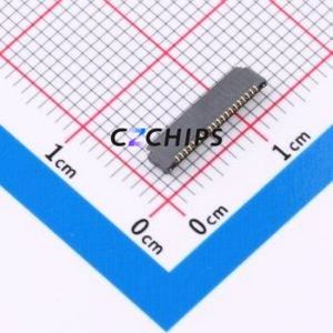 CAX-AFC42-20XMB-H1.0 FFC/FPC Connector SMD,P=0.5mm,Connector Flip Cover Type Double Side Contact / Top Bottom Contact 20P 0.5mm - Product Image 2