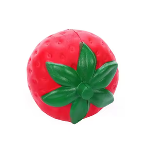 Slow Rising Cream Scented Strawberry Squishy Anti Stress Toy for Boys and Girls Fun Hand Wrist Squeezing Ball Promotional Toy - Product Image 2