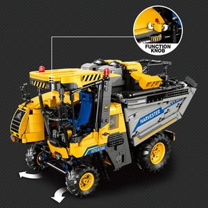 Reobrix 22026 Juguete de Construcción, Control Remoto Habilitado para Aplicaciones de 2.4GHz, Edad 14+, Coche de Ingeniería, Recolector de Uvas, Ensamblaje DIY - Product Image 4