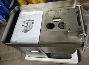 250KG/H 550W Desktop Stainless Steel Easy Operate <strong>Meat</strong> Strip Cutting Machine <strong>Fresh</strong> <strong>Meat</strong> Slicer