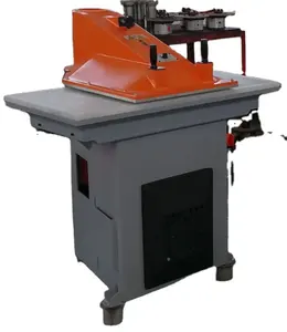 Manual small rotary hydraulic press die cutting machine