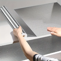 Rouleau de papier peint Autocollant de cuisine imperméable et résistant à l'huile Doublures de tiroir et de panneau mural pour l'amélioration de l'habitat