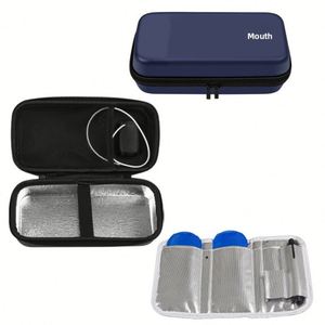 Leather Insulated Waterproof Insulin Refrigeration <b>Box</b> <b>Cooler</b> Bag Portable Travel Medicine <b>Ice</b> Pack Outdoor Storage - Product Image 5