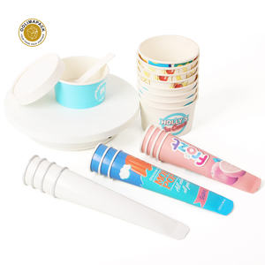 Gedrukt Jelly Ijs Papieren Verpakking Kegel En <span class=keywords><strong>Alcohol</strong></span> Squeeze Calippo Buis 75Ml/100Ml Aangepaste Cup Wegwerp hot Drink - Product Image 3