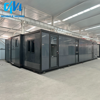 Maison conteneur préfabriquée mobile de haute qualité, extensible 20 pieds 40 pieds, villa préfabriquée 2, 4 ou 5 chambres, maisons préfabriquées