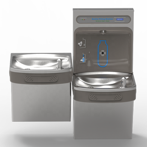 TB35-2DFCV raffreddatore d'acqua filtrato per montaggio a parete con fontanella per acqua potabile - Product Image 3