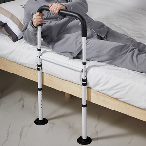Barandilla de Cama Ajustable KS, Altura Ajustable, Antideslizante, Ayuda para Levantarse en Interiores para Personas Mayores, Barandilla de Seguridad de 30 cm de Protección - Product Image 2