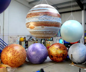 Planeta Publicitario para Fiesta Temática Espacial, <span class=keywords><strong>Luna</strong></span> Gigante Inflable, Luz Solar, Neptuno, Venus, Júpiter, Mercurio, Urano, Saturno, Tierra - Product Image 1